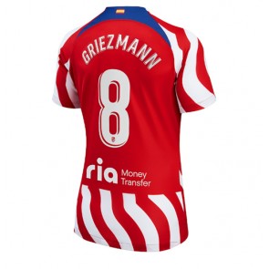 Atletico Madrid Antoine Griezmann #8 kläder Kvinnor 2022-23 Hemmatröja Kortärmad